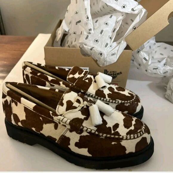 SUPREME/ DR. MARTENS PENTON TASSEL LOAFER COW - Picture 1 of 3